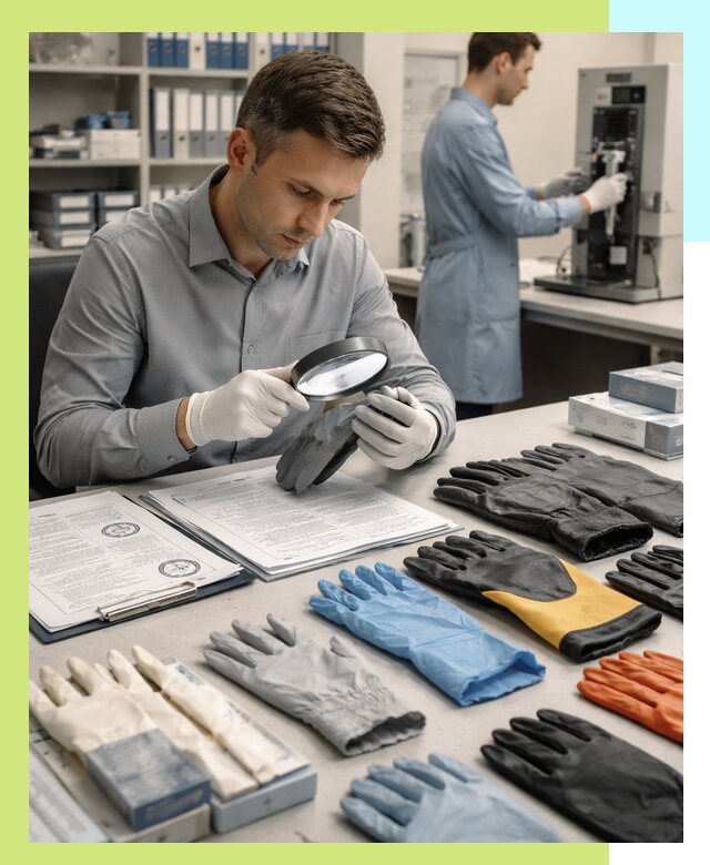 Сертификация перчаток и средств защиты продукции в Морозовске