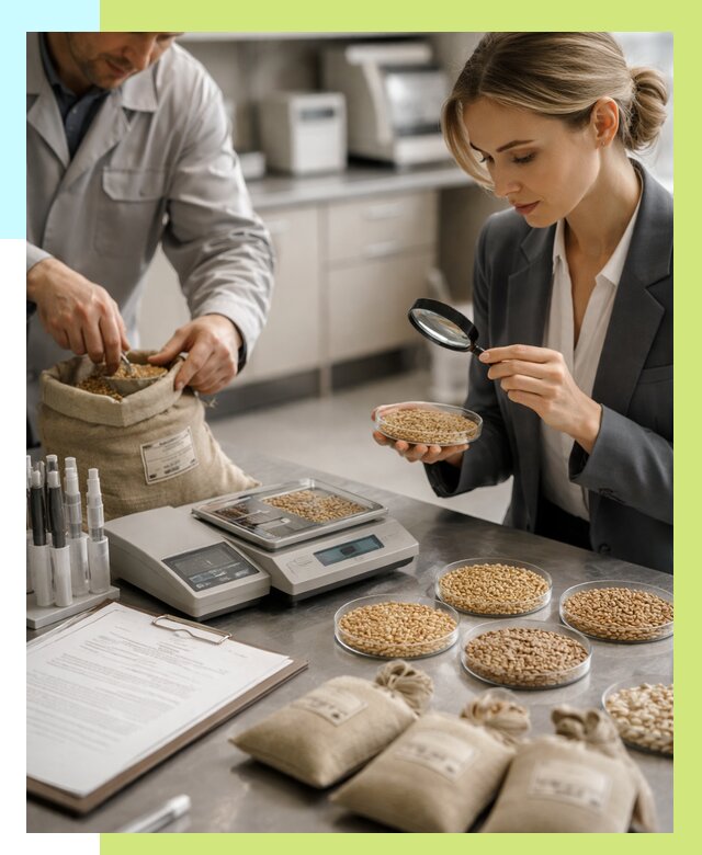 Сертификация зерна в Морозовске по цене от 15399 р. | Алешин-Мрз