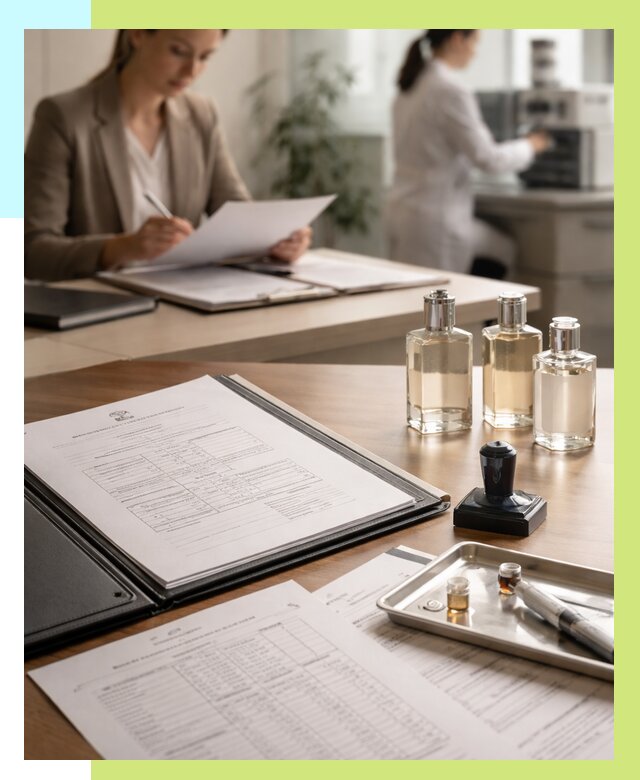 Сертификация парфюмерии в Морозовске от 15399 р. | Алешин-Мрз