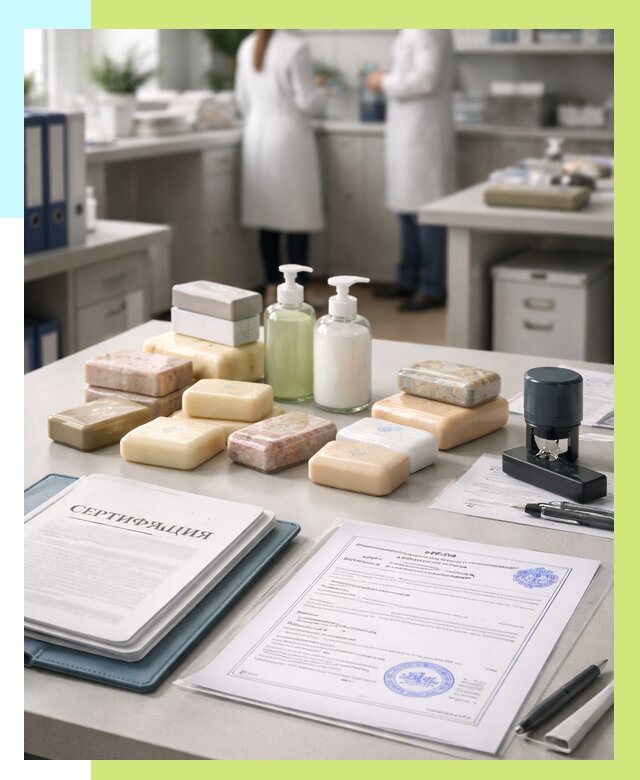 Сертификация мыла и сертификат на мыло в Морозовске от 12319 | Алешин-Мрз