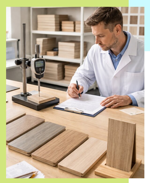 Сертификация ламината с испытаниями и оформлением документов в Морозовске