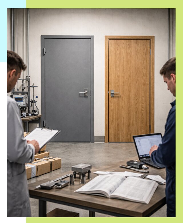 Сертификация дверей в Морозовске от 8213 р. под ключ | Алешин-Мрз