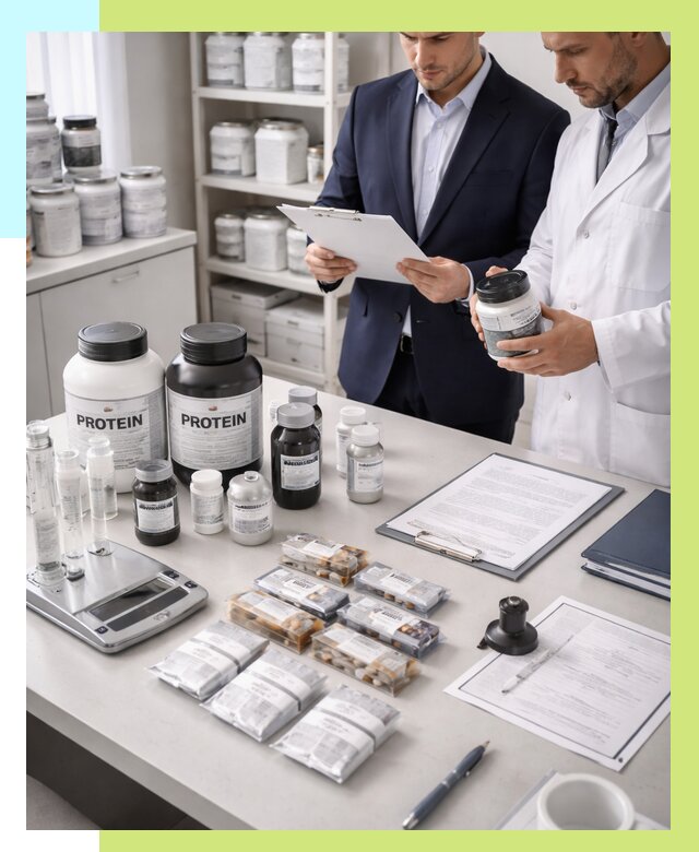 Сертификация спортивного питания в Морозовске от 15399 р., Алешин-Мрз