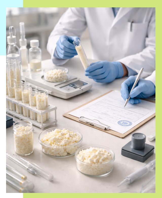 Сертификация творога в Морозовске от 12319 р. под ключ | Алешин-Мрз