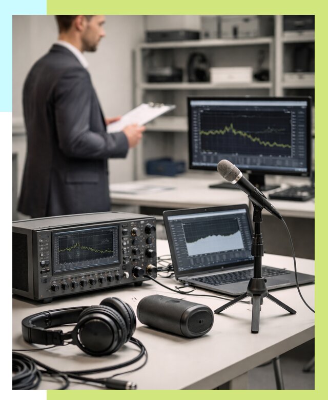 Сертификация аудиотехники в Морозовске от 15399 р., Алешин-Мрз