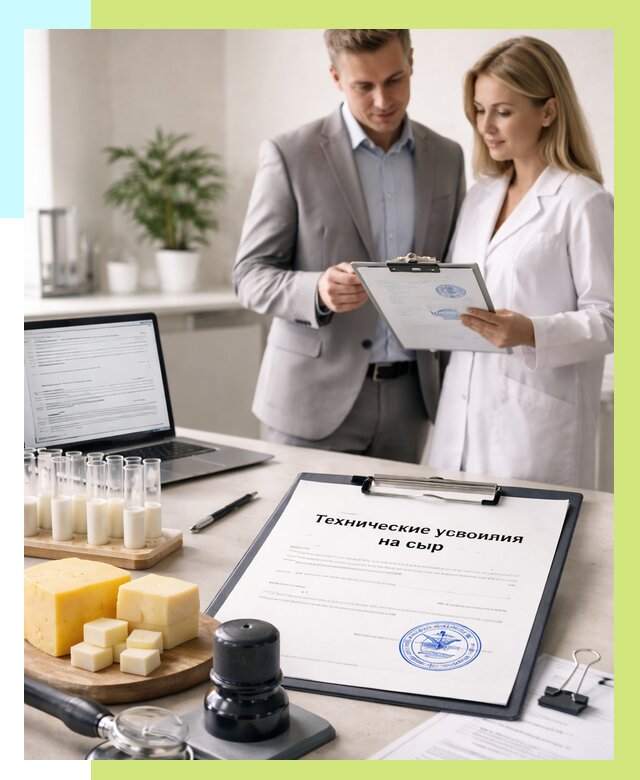 ТУ на сыры в Морозовске срочно от 12319 р. — оформление | Алешин-Мрз