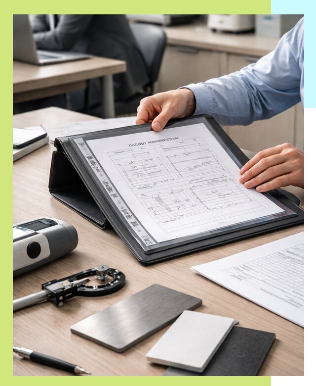 Оформление паспорта материала для продукции в Морозовске