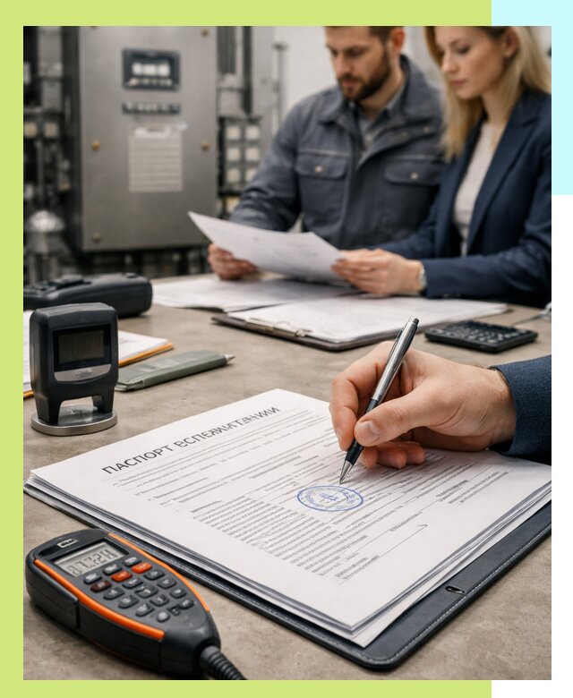 Оформление паспорта эксплуатации оборудования в Морозовске