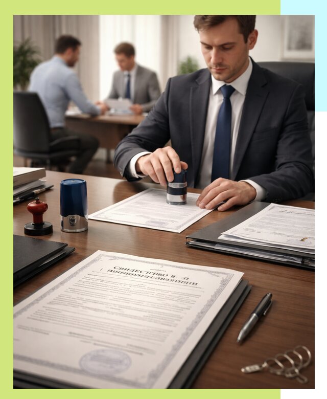 Оформление свидетельства о государственной регистрации в Морозовске