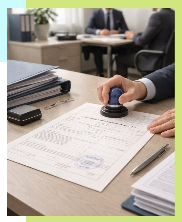 Сертификат происхождения СТ 1 в Морозовске от 4620 р. | Алешин-Мрз