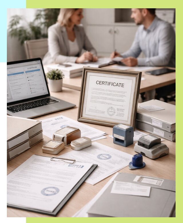 Сертификация компании в Морозовске от 46197 р. | Алешин-Мрз — заказ